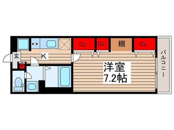 ヴィラ船橋の物件間取画像